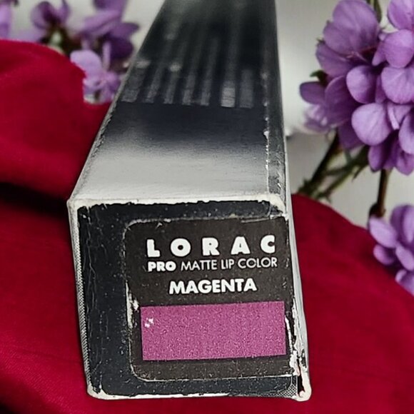 LORAC PRO Matte Lip Color in MAGENTA NIB - Picture 2 of 2